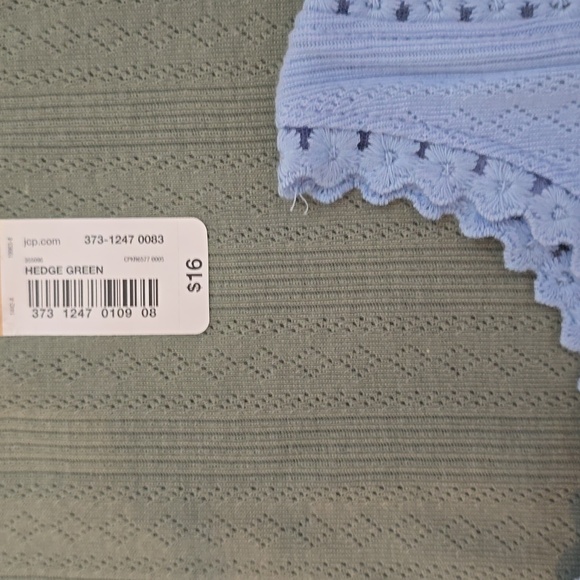 THEREABOUTS BRAND GIRLS BLUE, GREEN, PINK & WHITE TANK TOPS BUNDLE SIZE XXS 4/5 - Picture 6 of 12